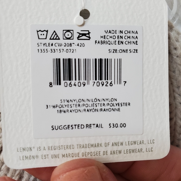 Lemon Ombre Winter Hat - Picture 5 of 5